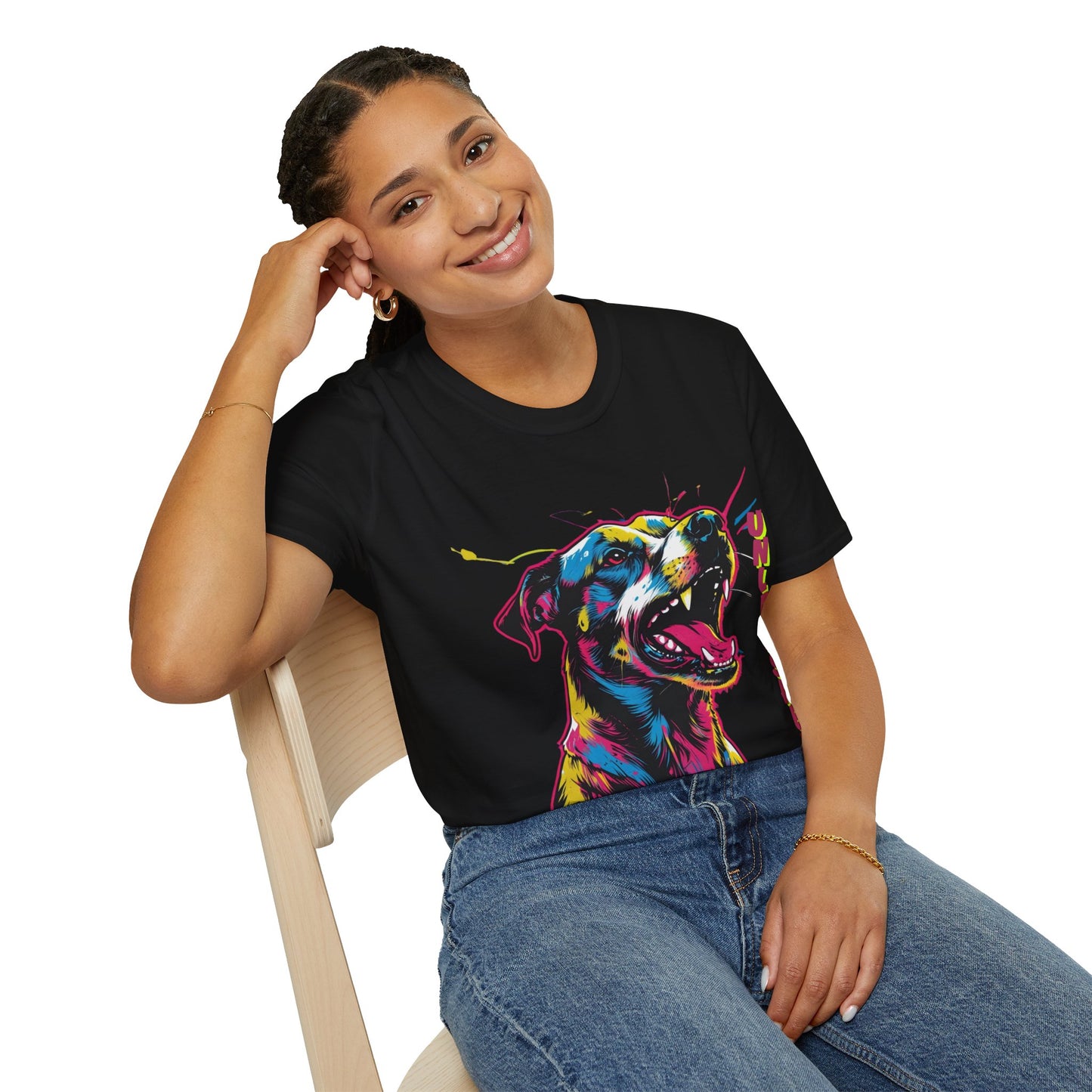 Unleashed Rebel – Barking Dog Urban Style Tee