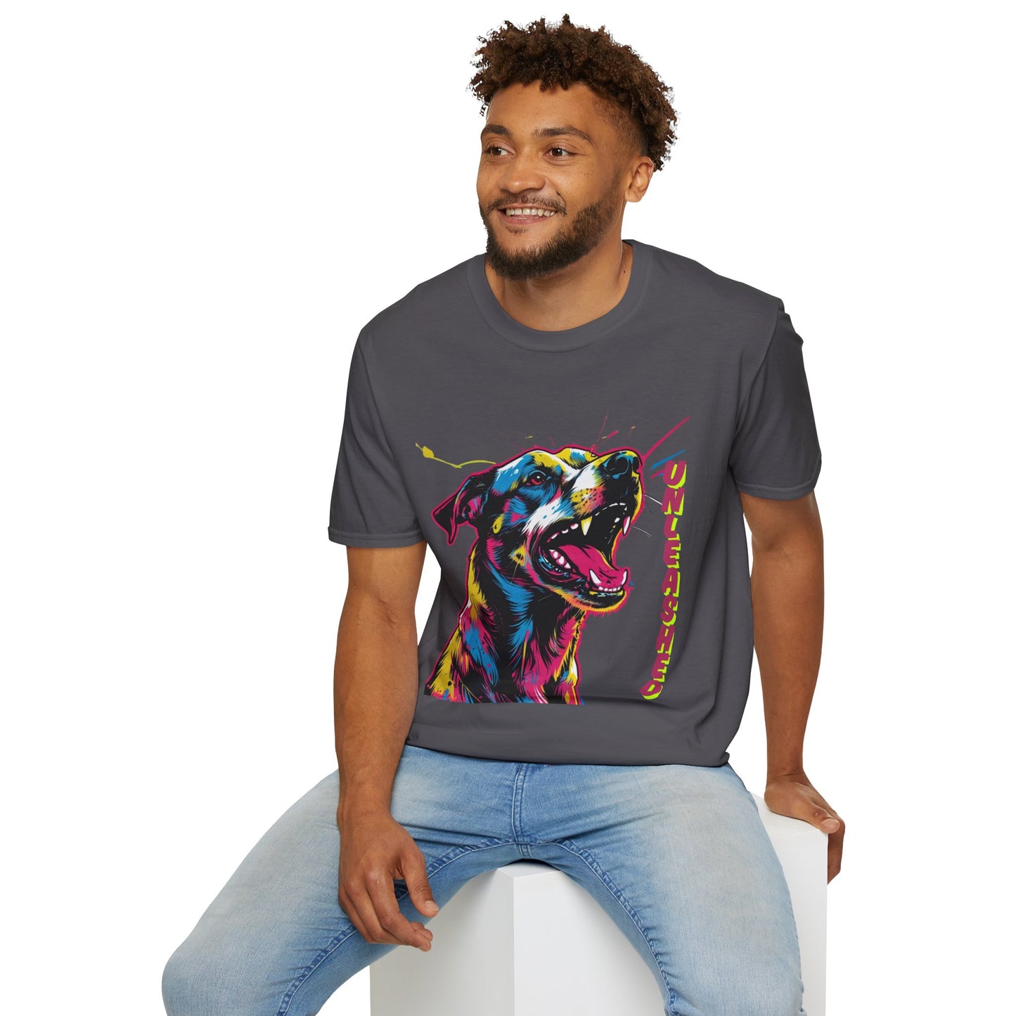 Unleashed Rebel – Barking Dog Urban Style Tee