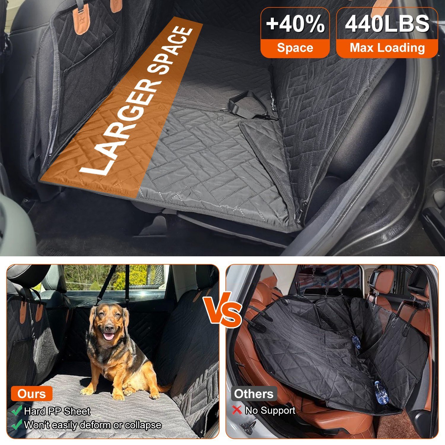 Waterproof Dog Car Seat Extender & Backseat Cover | TailMate™. - Image 10