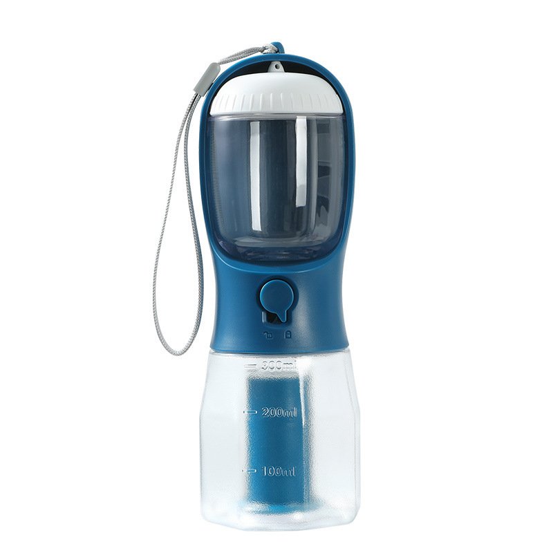 3-in-1 Portable Dog Water Bottle with Food & Waste Bag Holder - Image 10