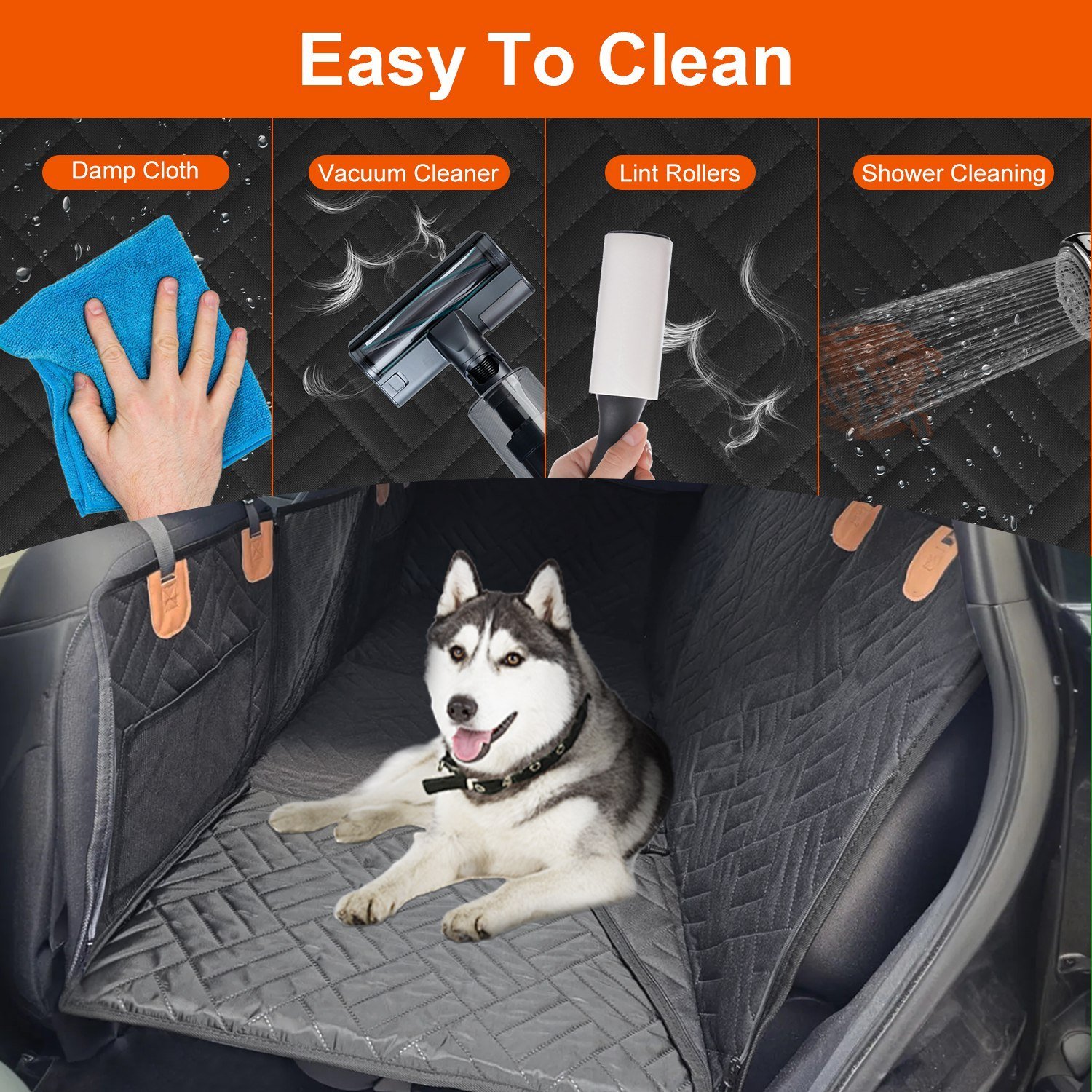 Waterproof Dog Car Seat Extender & Backseat Cover | TailMate™. - Image 5