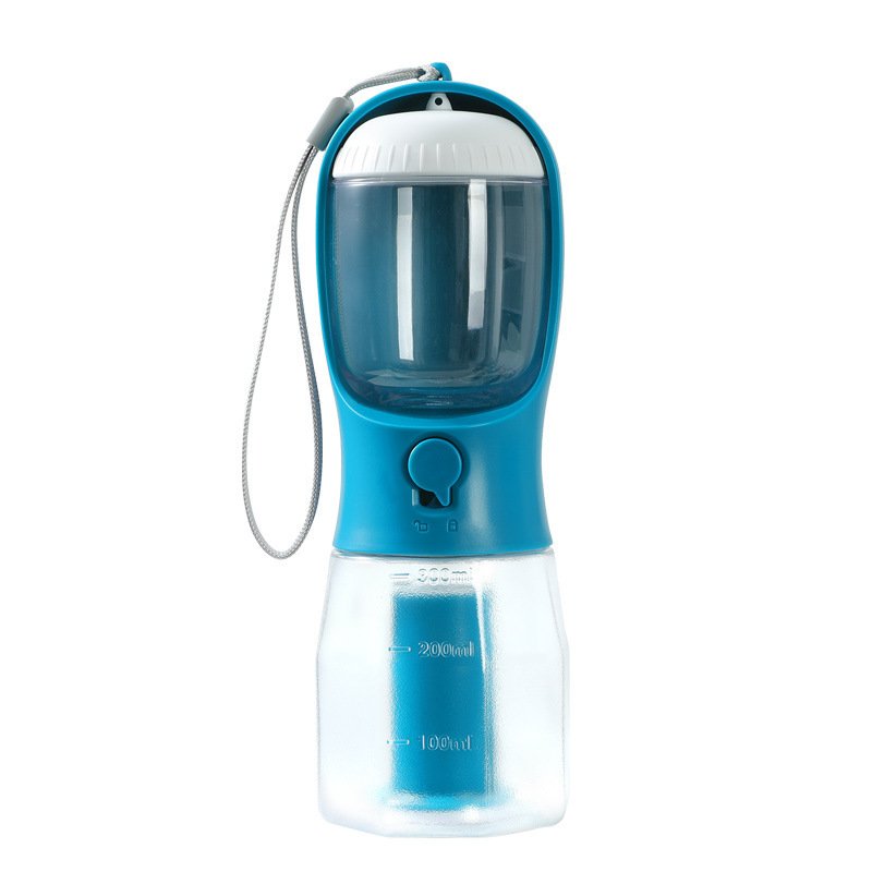 3-in-1 Portable Dog Water Bottle with Food & Waste Bag Holder - Image 2