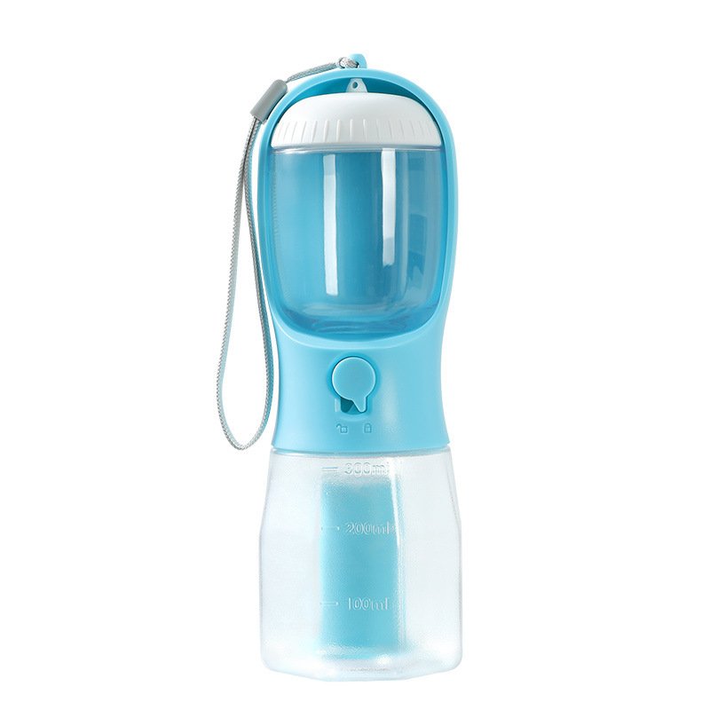 3-in-1 Portable Dog Water Bottle with Food & Waste Bag Holder - Image 4